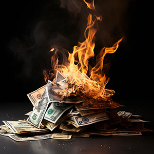 Money to burn